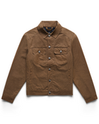 Waxed Canvas Shirt Jacket