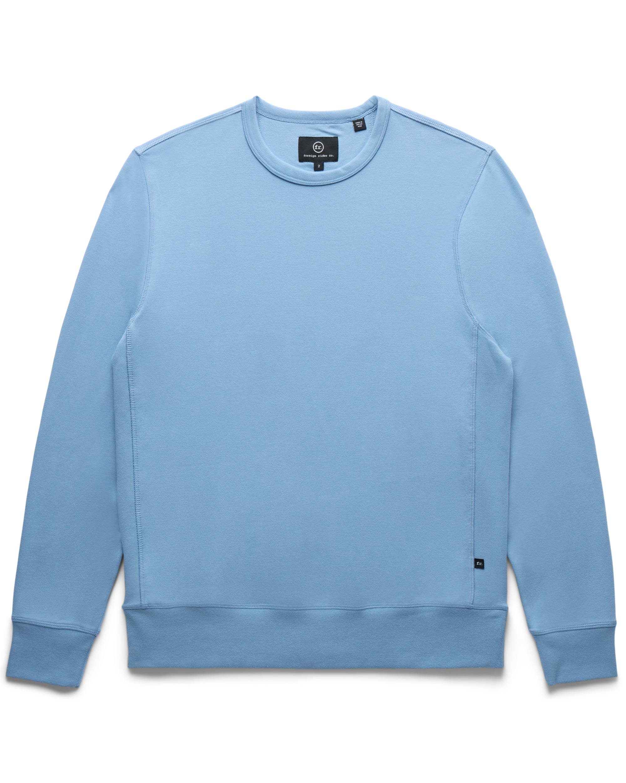 Solace Crewneck Metallic Blue