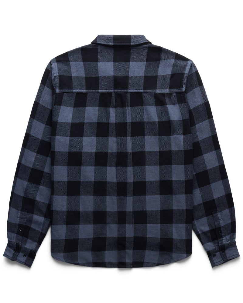 Heritage Plaid Flannel Shirt 01 Grey