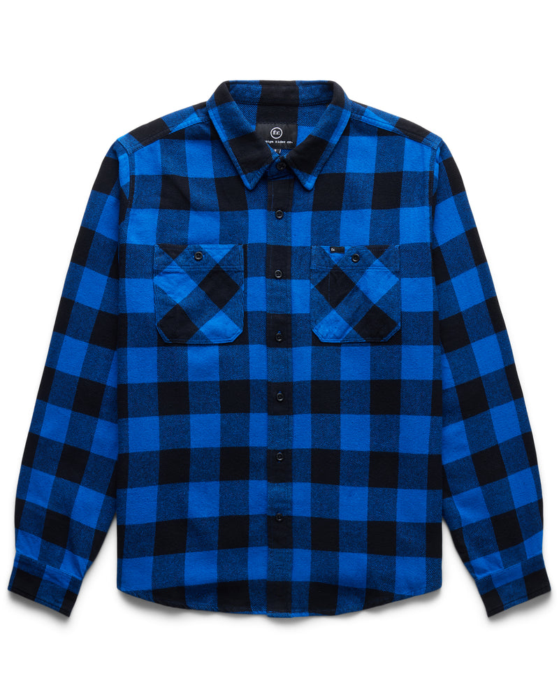 Heritage Plaid Flannel Shirt 01 Navy