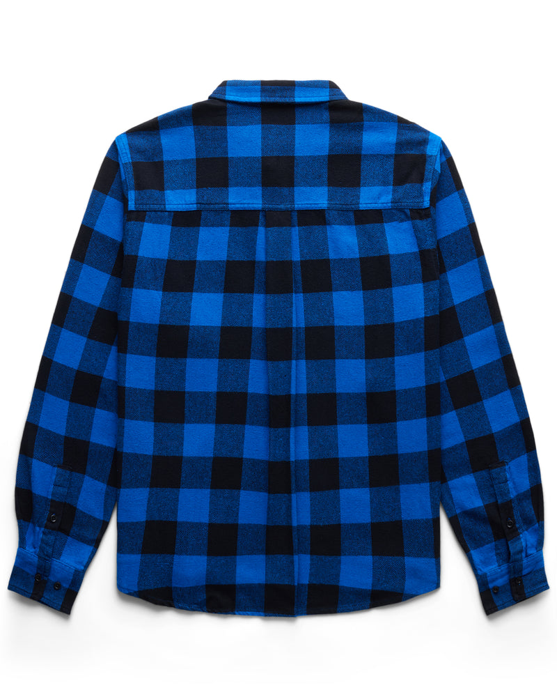 Heritage Plaid Flannel Shirt 01 Navy