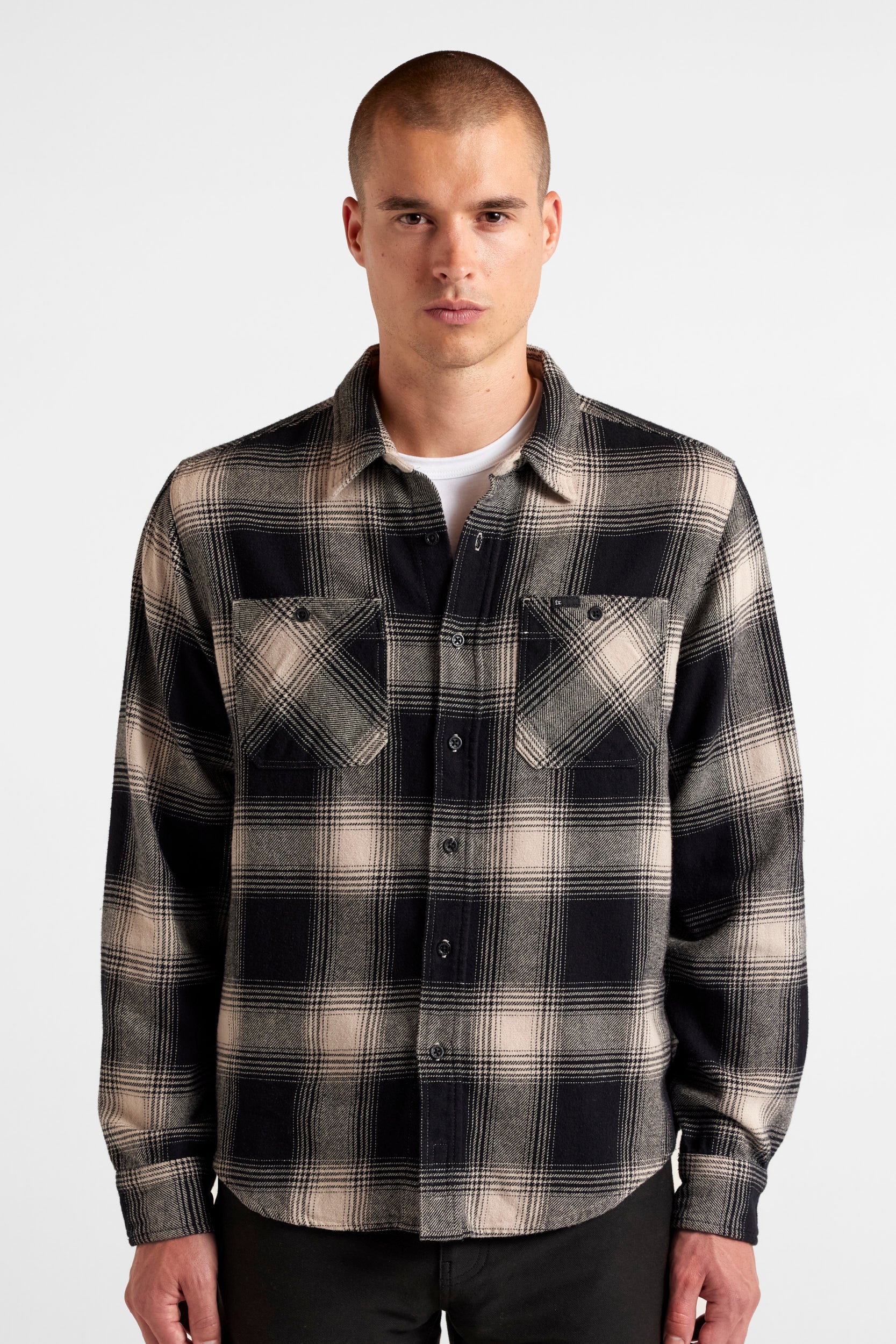 Heritage Plaid Flannel Shirt 02 Red