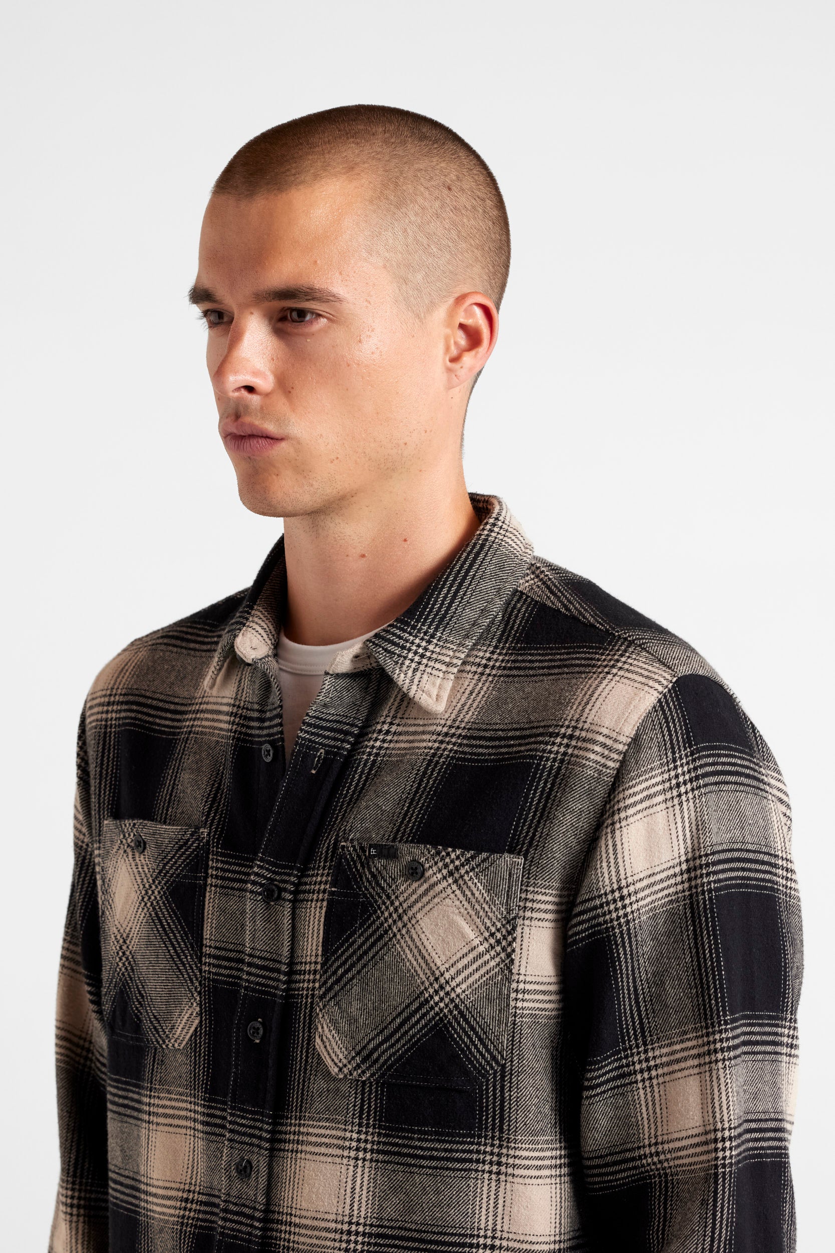 Heritage Plaid Flannel Long Sleeve Shirt 02