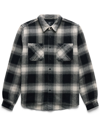 Heritage Plaid Flannel Long Sleeve Shirt 02