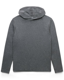 Solace Hooded LS T-shirt Charcoal Grey