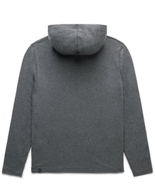 Solace Hooded LS T-shirt Charcoal Grey