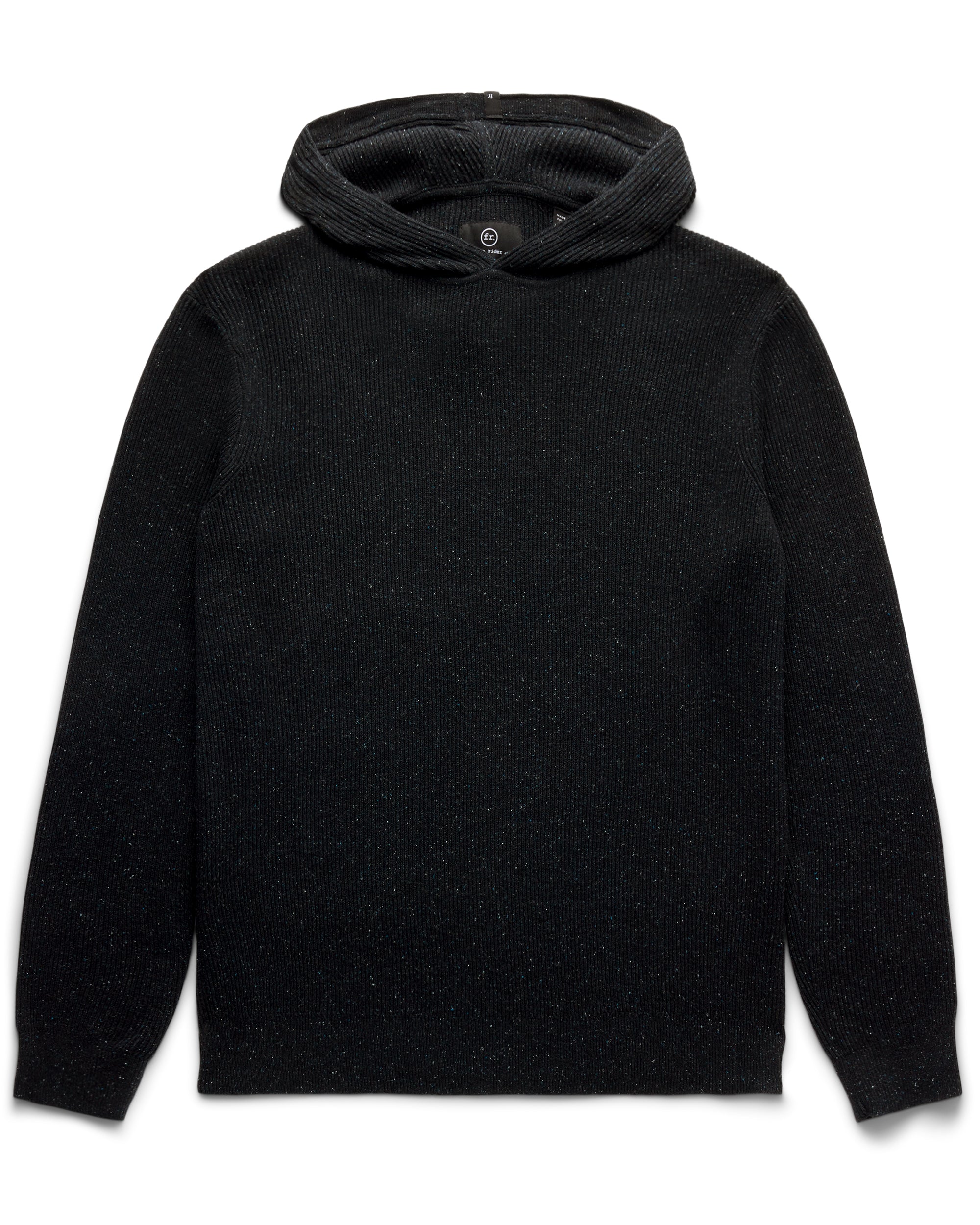 Hooded Ribbed Sweater