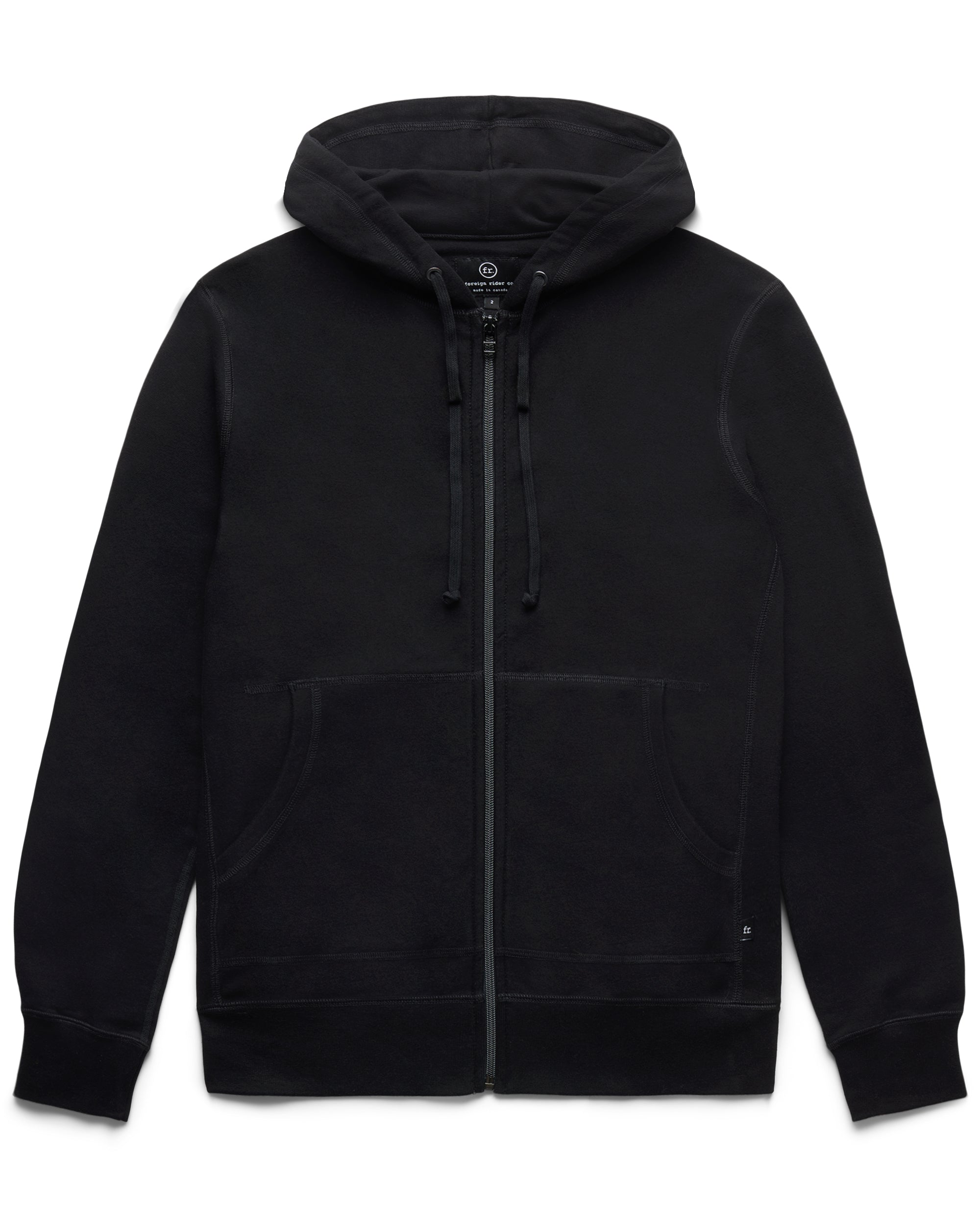 Full Zip Hooded Sweatshirt