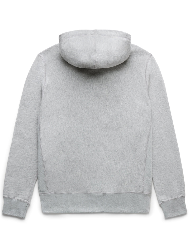 Full Zip Hooded Sweatshirt Grey