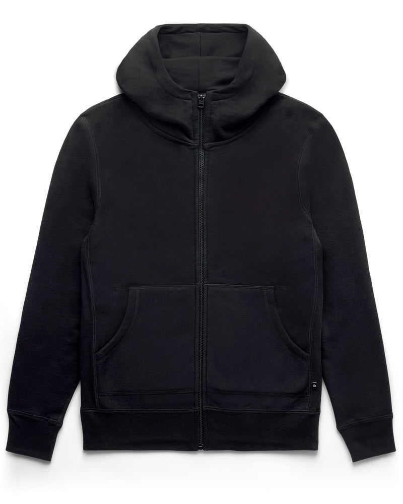 High Neck Hooded Sweatshirt