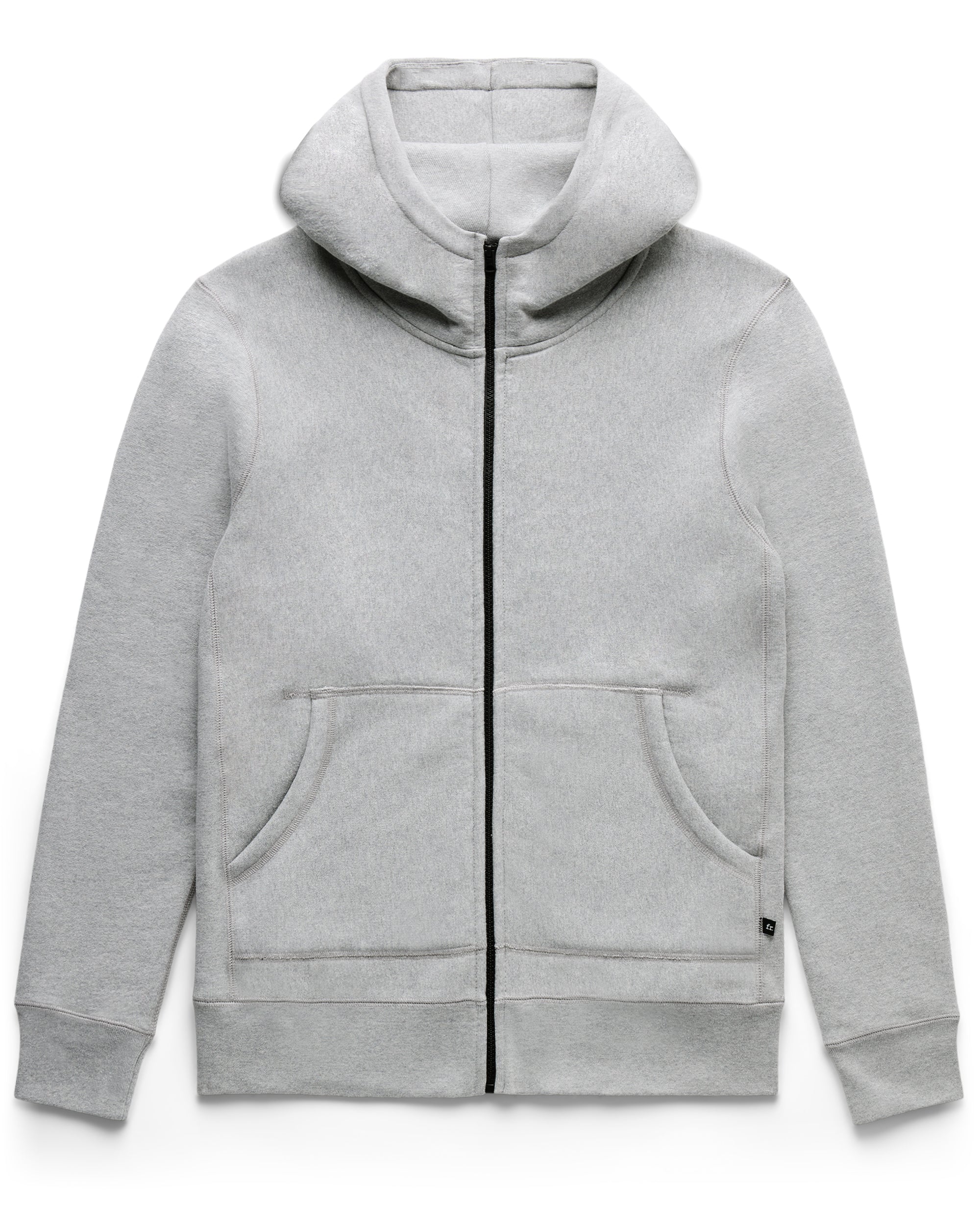 High Neck Hooded Sweatshirt