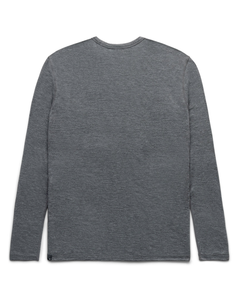 Merino Base Layer Long Sleeve Dark Grey