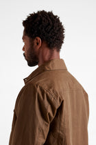 Waxed Canvas Shirt Jacket