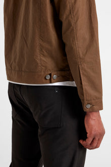 Waxed Canvas Shirt Jacket