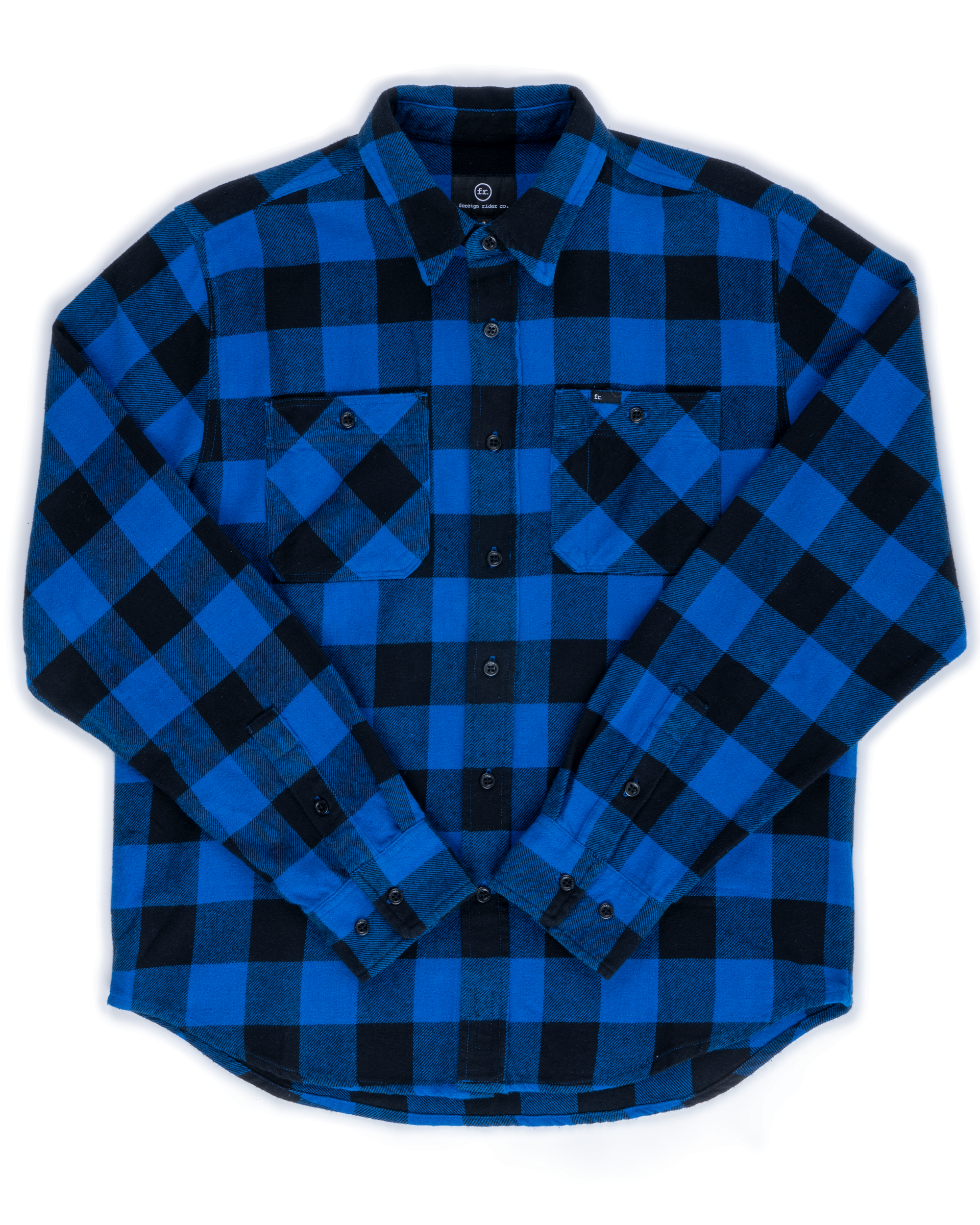 Onward Reserve Shirt Mens 2XL Blue Plaid Performance Button Up Classic Fit  Nylon 