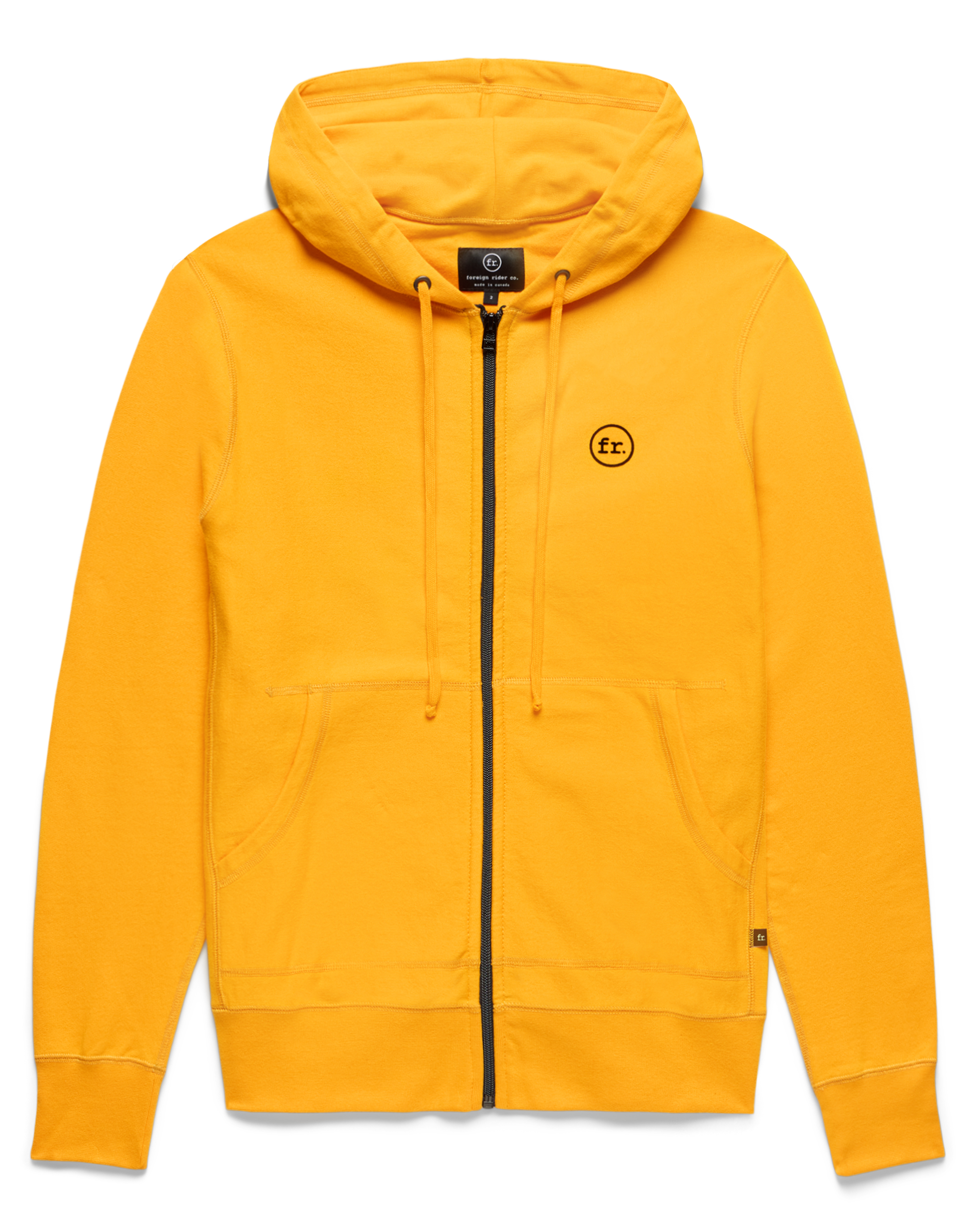 Retro Full Zip Hooded Sweatshirt